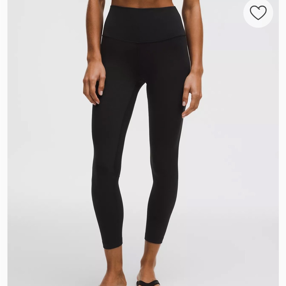 lululemon Align High-Rise Pant 25" Black NWT